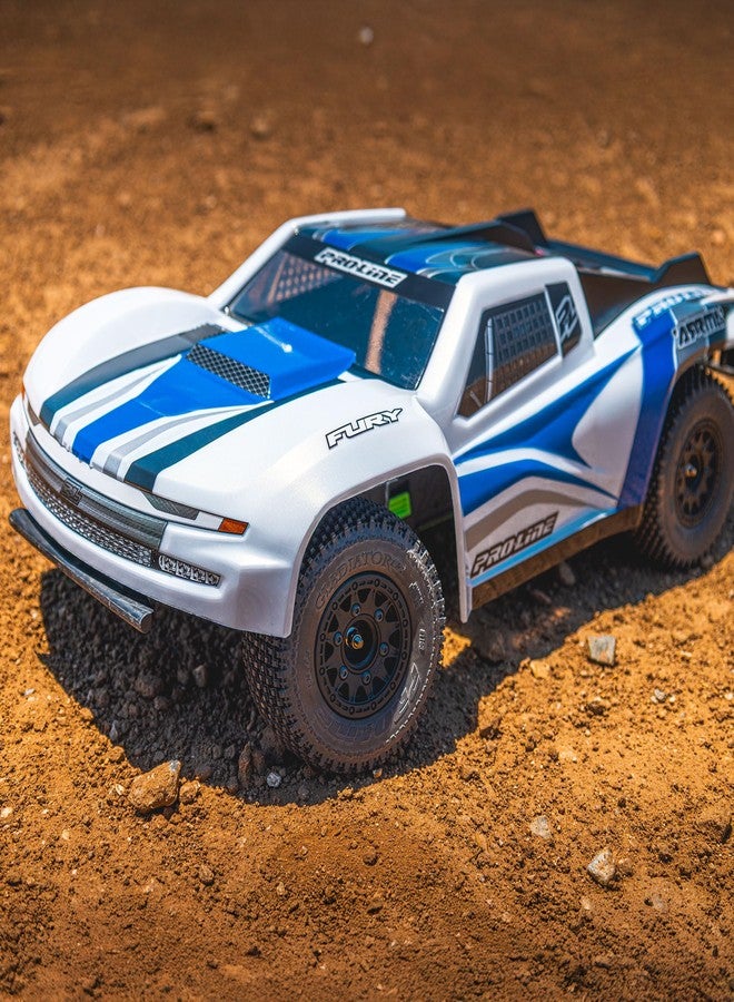 برو لاين هيكل Pro-Line Racing Flo-Tek Fusion Tough-Color رمادي اللون مقطوع مسبقًا لسيارة ARRMA Fury PRO369817 - Image 5